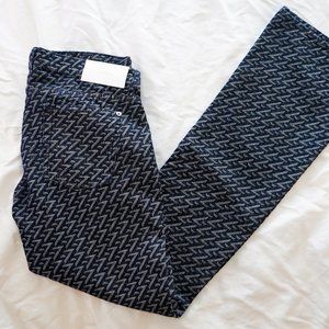 Black and Grey Pants